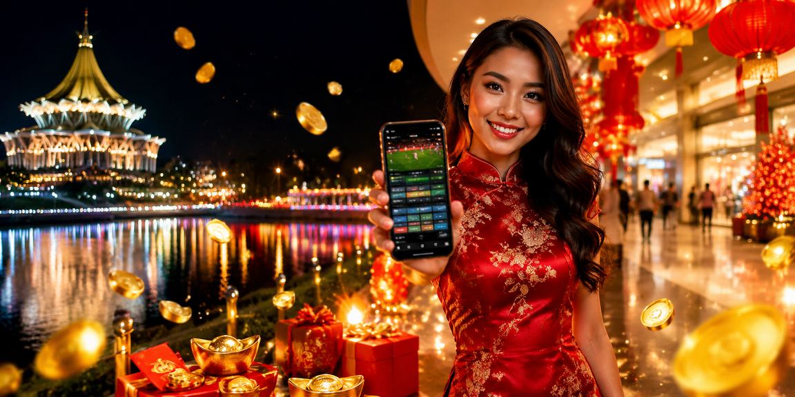Aplikasi kasino 3800 digunakan oleh pengguna di Kuching
